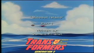 Transformers Generation 2 1993 S1 E8  Dinobot Island  Part 1 [upl. by Jamie577]