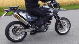 MZ Baghira Black Panther 660 SM Sound Akrapovic ohne without DBKiller Teil 3 [upl. by Annabelle]