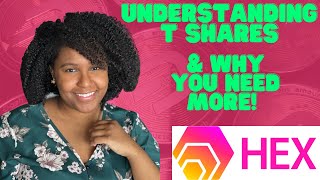 HEX T Shares Explained  Understand The Power Of T Shares  Hex Crypto [upl. by Nosmirc]