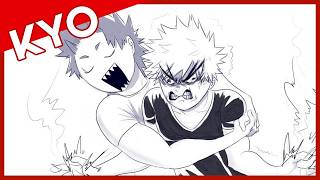 Kirishima Teaches Bakugou How To Relax My Hero Academia Comic Dub [upl. by Auqinom895]