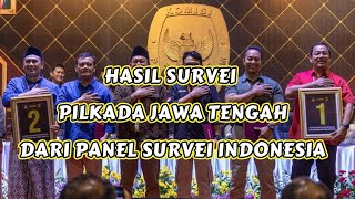 Hasil survei Pilkada Jateng 2024 dari Panel Survei Indonesia [upl. by Laurice811]