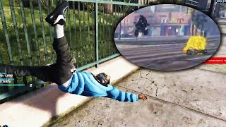 Randy Gets Incapacitated After Crashing With The Bike at 200Mph  New Era RP  GTA RP [upl. by Aihtebat]