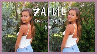 HUGE ZAFUL TRYON SPRINGSUMMER CLOTHING HAUL [upl. by Hannej]