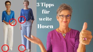 So trägst Du weite Hosen  der Trick mit dem Oberteil [upl. by Buhler]