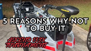 5 REASONS WHY NOT TO BUY THIS KAYAK  ASCEND 133X TOURNAMENT KAYAK [upl. by Erehs335]