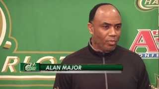 Charlotte 49ers Mens Basketball Coach Major Talks A10 Tournament [upl. by Eecram696]