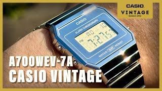 Unboxing The Casio Vintage A700WEV7AEF [upl. by Heintz]