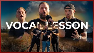 Mastering Metal Vocals Exclusive Lesson in Germany  Tips for Crushing Your Growls amp Screams [upl. by Acherman]