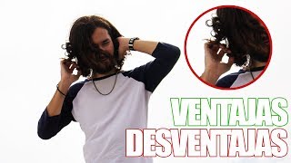 Ventajas y Desventajas de tener el CABELLO LARGO hombres [upl. by Griff299]