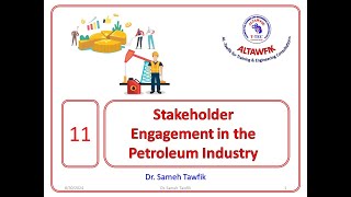 11Stakeholder Engagement in the Petroleum Industry [upl. by Howey]