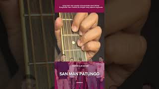 PAROKYA NI EDGAR  SAN MAN PATUNGO  QUICK GUITAR TUTORIAL [upl. by Sadler]