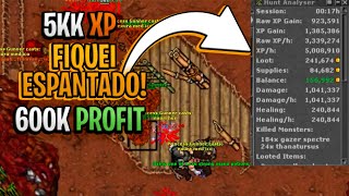 Tibia GAZERs DIFERENÇAS HUNT ek solo com PARRY e com DODGE [upl. by Buehrer]