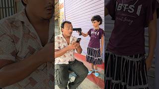 Nakli Gun Dikha Diya 😂 shorts tiktokvideo funnyshorts comedy sukhasankastar [upl. by Sutsuj]