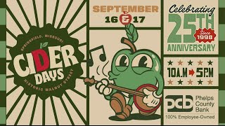 Celebrate Cider Days 25th Anniversary [upl. by Elem747]