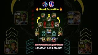 Best Quick Counter Formation In eFootball  Efootball Best Formation For Quick Counter efootball [upl. by Aiekat]