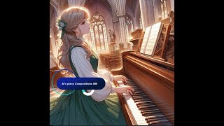 【No Copyright】Free music AI piano099【AI作曲】 [upl. by Maida]