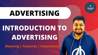 Intro to Advertising  Features and Importance of Advertising Advertising  Study at Home with me [upl. by Fonseca]