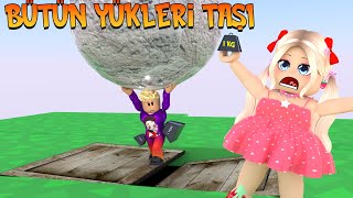 BÜTÜN YÜKLERİ TAŞI VE KAPILARI KIRMAYA ÇALIŞ  Roblox Get Heavy Simulator [upl. by Desma]