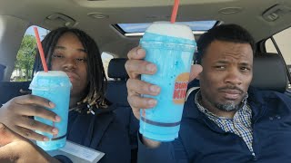 Burger Kings New Cotton Candy Frozen Drink is Insanely Good [upl. by Ecilahc]