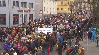 Großer Faschingsumzug in Zusmarshausen 2016 [upl. by Esenahs]