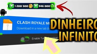 Clash Royale mod apk infinito atualizado [upl. by Derrick497]