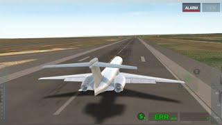 Plane bouncing after landing [upl. by Witty]