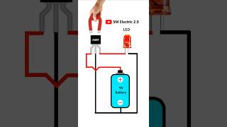 Magnetic Field Sensor Circuit youtubeshorts shorts electronic diy [upl. by Showker911]