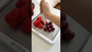 Make frozen yogurt with me asmr food asmrfood yogurt healthyfood satisfying shorts [upl. by Eyde567]