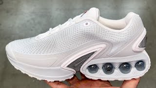 Nike Air Max DN White Metallic Silver Womens Shoes [upl. by Lashondra]