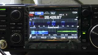 My New Icom 7300 Its AWESOME [upl. by Agnella]