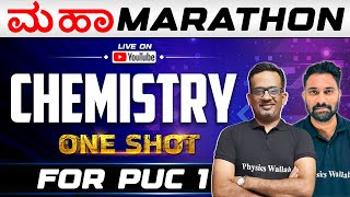 Complete 1st PUC Chemistry in One Shot🔥  Final Revision to Score Full Marks  1st PUC🎯 [upl. by Enner]