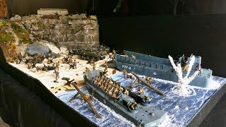 Diorama 135 débarquement quotThe DdayquotStep by Step [upl. by Aicnelev]