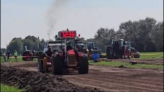 trekkertrek Ter Idzard Deutz 7206 35 ton 2e trek Deutz pulling [upl. by Ennylyak]