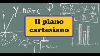 Piano cartesiano con esercizi caratteristiche distanza punto medio baricentro [upl. by Arathorn]