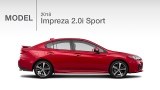 2018 Subaru Impreza 20i Sport  Model Review [upl. by Ahsitram109]