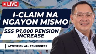 ICLAIM NYO NA SSS ₱1000 PENSION 2ND TRANCHE INCREASE [upl. by Aryamo]