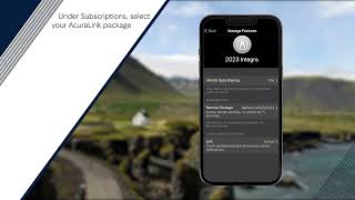 AcuraLink App Managing Your Subscription [upl. by Aleusnoc]