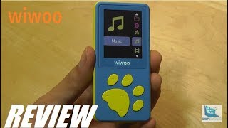 REVIEW Wiwoo B4  HiFi MP3 Music Player for Kids [upl. by Pascoe877]