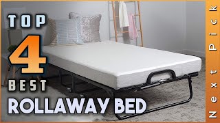 Top 4 Best Rollaway Bed Review [upl. by Bobseine]