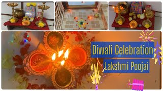 Vlog 9 தீபாவளி celebration  Lakshmi Pooja  tamil vlog deepawali lakshmipoojai [upl. by Luise]