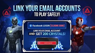 How To Link Email In Marvel Future Fight [upl. by Limak]