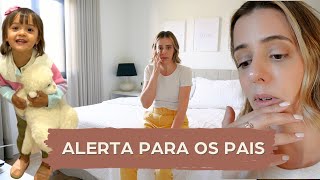 O PIOR PODERIA TER ACONTECIDO COM A NOSSA FILHA ðŸ˜¢ vlog do dia e bolo de baunilha perfeito [upl. by Aneelad172]