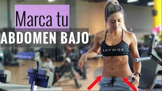 RUTINA ABDOMEN BAJO en GYM  Naty Arcila [upl. by Jurgen721]