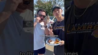 Rating wings at a Ravens Tailgate [upl. by Egbert]