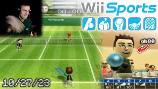 gamerboy80 PLAYS WII SPORTS 😲🎾  gb80 VODS 102723 [upl. by Dorcia]