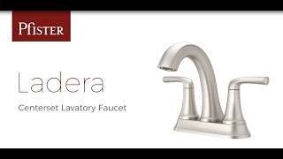 Installing a Ladera 4quot Centerset Bathroom Faucet [upl. by Drarrej]