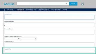 Acquia Support Ticketing System Demo [upl. by Asil]