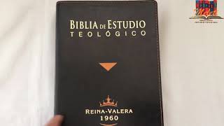 BIBLIA DE ESTUDIO TEOLÓGICO  RESEÑA [upl. by Jandel]