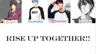 KoganeiKurokoKagamiMitobe  Rise Up TogetherRomajiKanjiEnglishFull Lyrics [upl. by Denis]