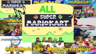 Every time the quotSuper Mario Kartquot Title Theme leitmotif was used SNES — Nintendo Switch [upl. by Arlo]